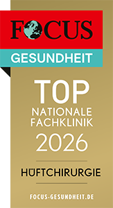Focus Siegel 2025 Hüftchirurgie
