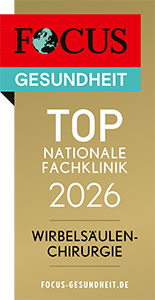 Focus Siegel 2025 Wirbelsäulenchirurgie